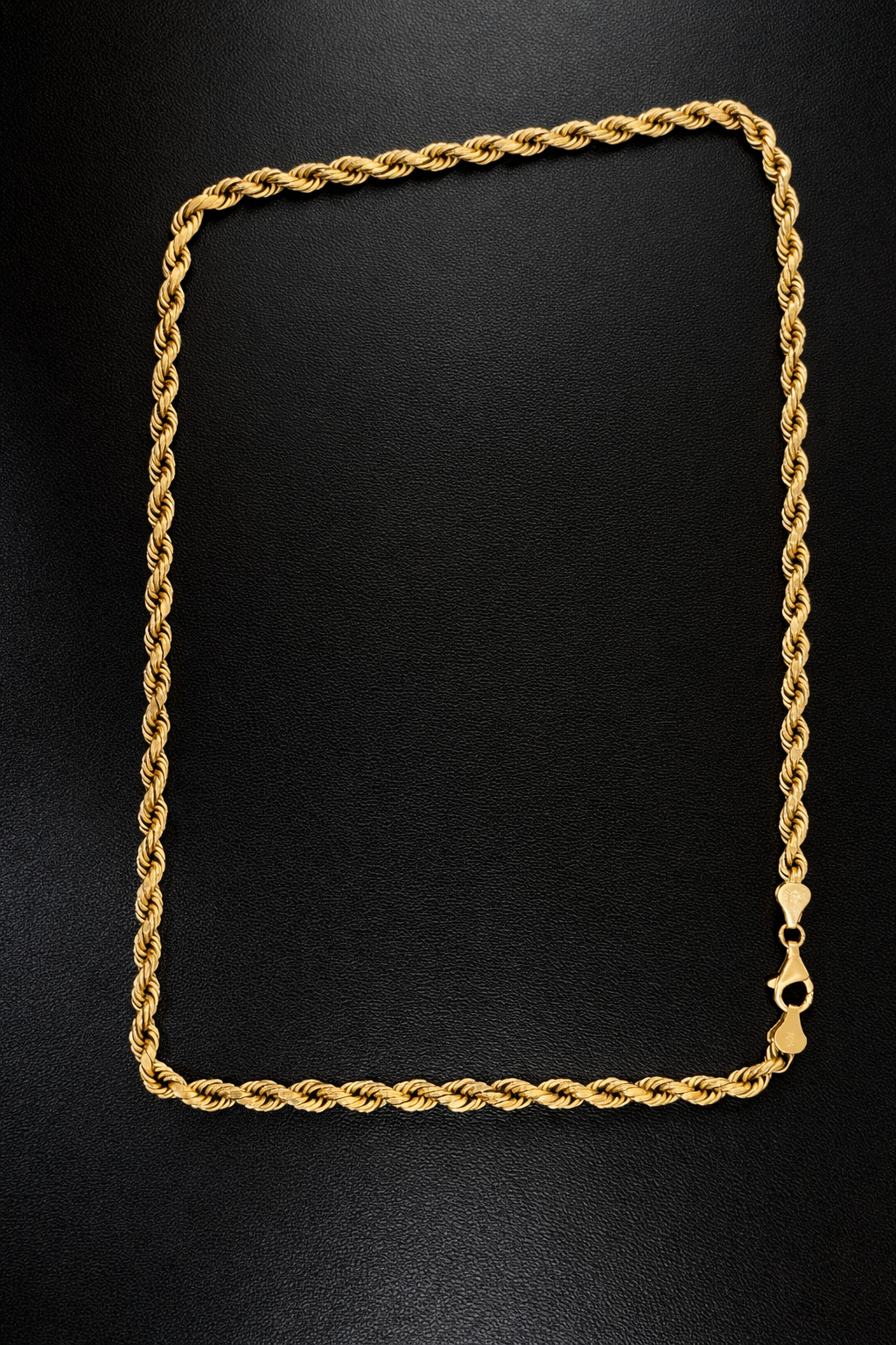 Cadena Dorsal Oro 10 K espesor 5 mm | 50 cm