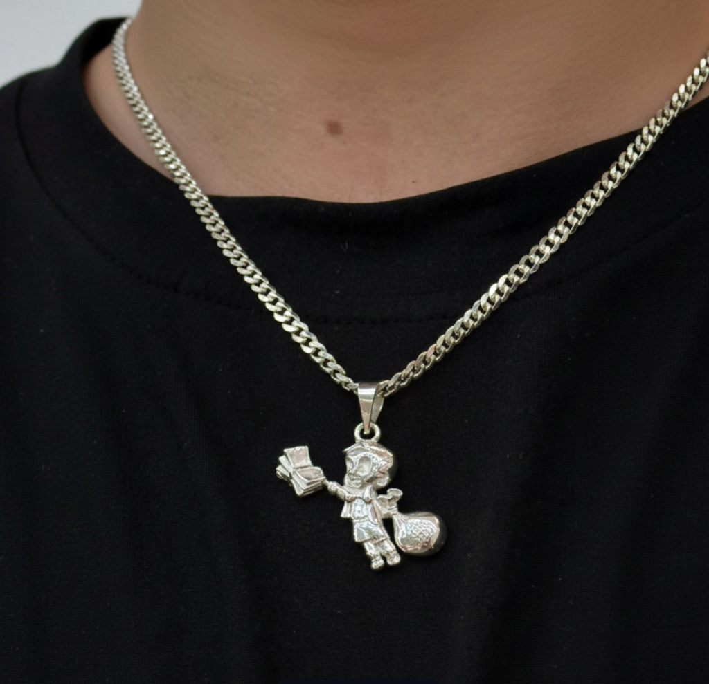 Ricky Ricón Pendant en Plata .925 — Dije Premium 3 cm